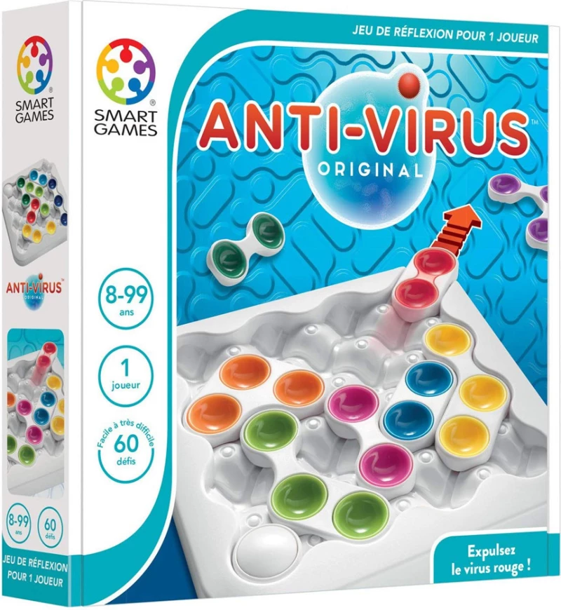 Smartgames επιτραπέζιο Anti-Virus (60 challenges)