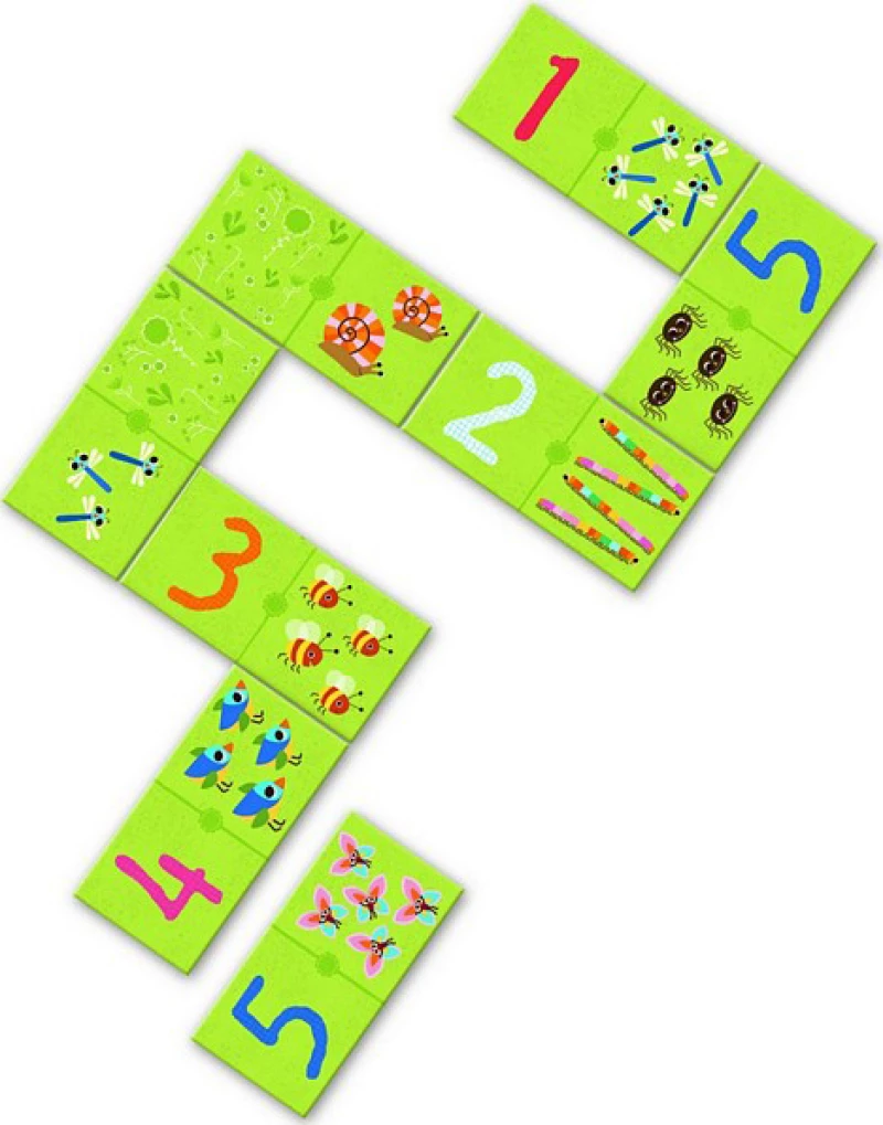 Djeco Domino "One, Two, Three"