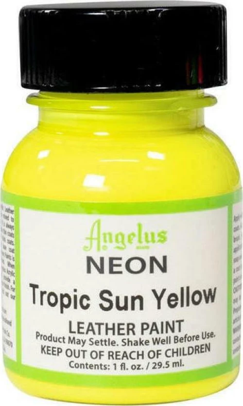 Angelus Leather Paint Neon Tropic Sun Yellow 29,5ml
