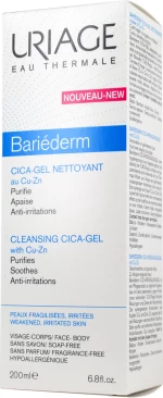 Uriage Bariederm Cleansing Cica Gel 200ml