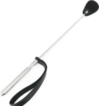 METAL HARD WHIP METAL & LEATHER