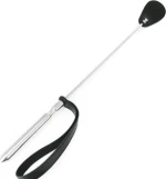 METAL HARD WHIP METAL & LEATHER