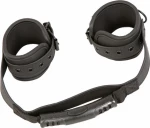Connected Handcuffs - Black Linked Hand Cuffs
