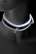 O-ring Collar And Snaps White