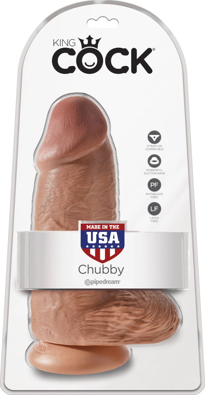 Pipedream King Cock Chubby 23cm Tan