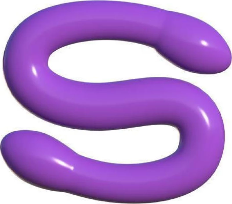 Pipedream Classix Double Whammy 44cm Purple