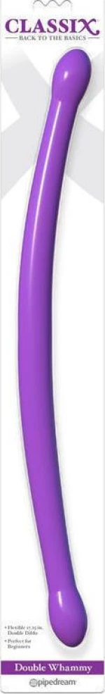 Pipedream Classix Double Whammy 44cm Purple