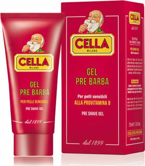 Cella Milano Pre Shave Gel 75ml