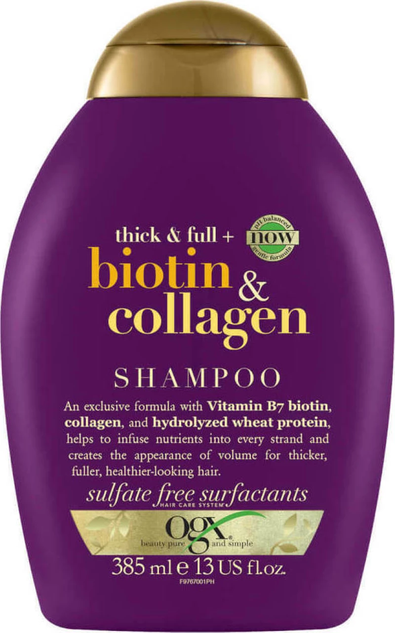 OGX Thick & Full Biotin & Collagen Shampoo 385ml