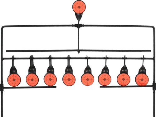 vidaXL Στόχος Αυτόματης Επαναφοράς Περιστρεφόμενος με 8+1 Στόχους