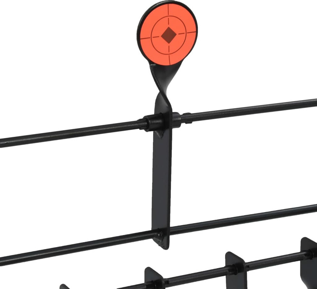 vidaXL Στόχος Αυτόματης Επαναφοράς Περιστρεφόμενος με 8+1 Στόχους