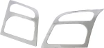 S-dizayn Μεταλλική Μάσκα Φώτων Μπροστά Ford Transit Connect Panelvan/Lav 02-09 Χρώμιο 2τμχ