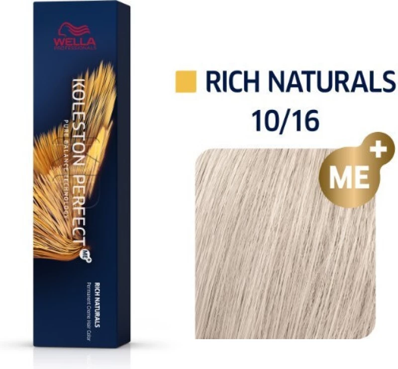 Wella Koleston Perfect Me+ Rich Naturals 10/16 Κατάξανθο Σαντρέ Βιολέ 60ml