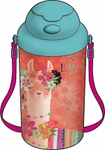 Graffiti Πλαστικό Παγούρι Llama Love 500ml
