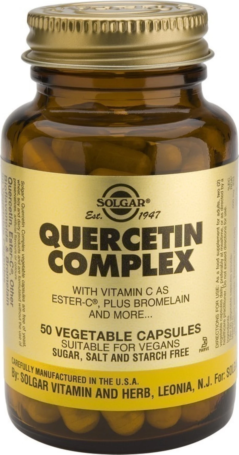 Solgar Quercetin Complex 50 φυτικές κάψουλες