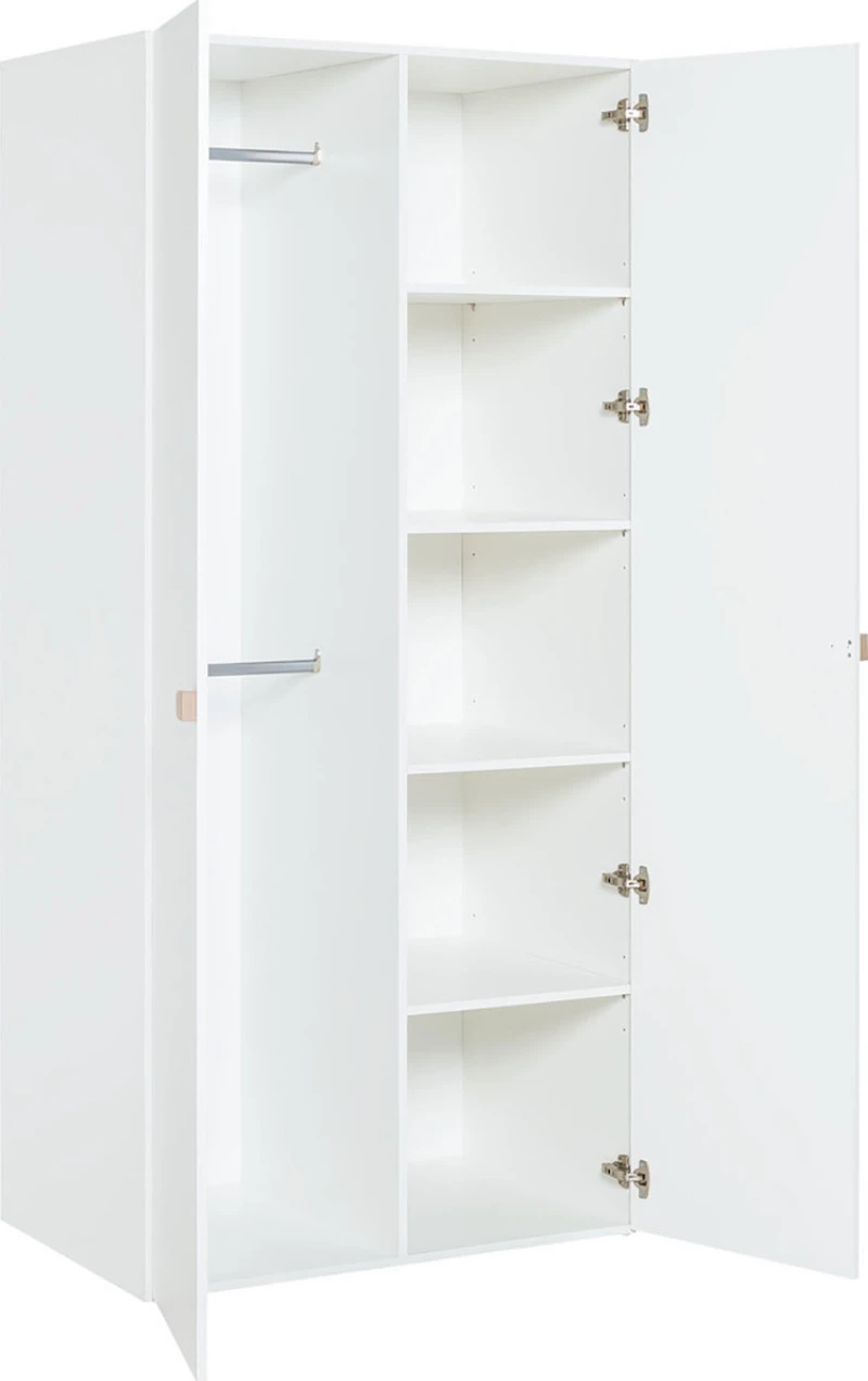 Ντουλάπα Stige Δίφυλλη 94x60x206cm