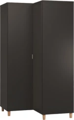 Ντουλάπα Simple Γωνιακή 101.5x103.5x194.5cm