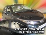 Heko Σετ Ανεμοθραύστες Μπροστινοί / Πίσω για Toyota Corolla E16 4D 2013 4τμχ