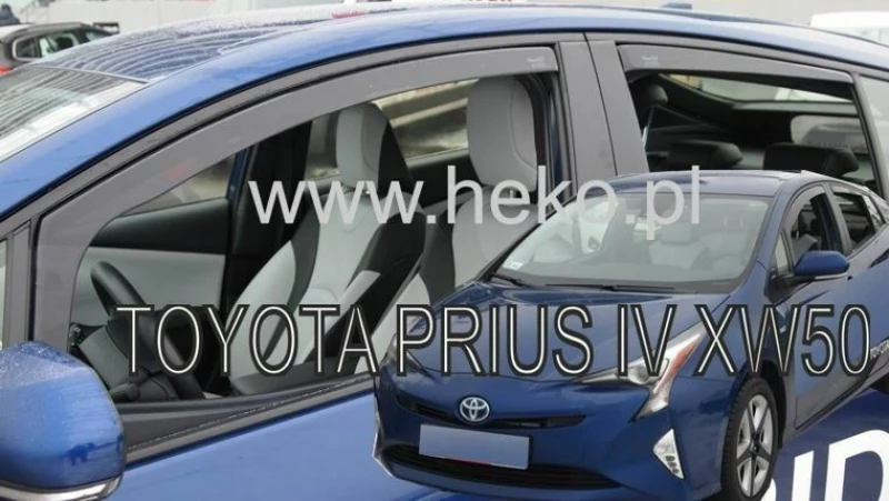 Heko Σετ Ανεμοθραύστες Μπροστινοί / Πίσω για Toyota Prius 4D 2000-2003 4τμχ