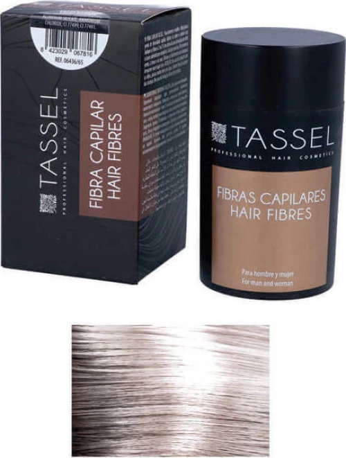 Tassel Hair Fibres Light Grey 22gr