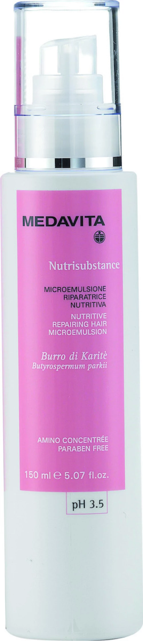 Medavita Nutrisubstance Repairing Hair Microemulsion 150ml