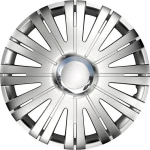 Auto Gs Σετ Τάσια Αυτοκινήτου Active Rc 4τμχ 15" Ασημί