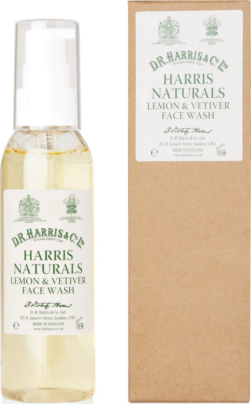 Dr. Harris & Co. Ltd Harris Naturals Lemon And Vetiver Face Wash 100ml