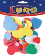 Αφρώδη καρδιές Luna 10 τεμ.