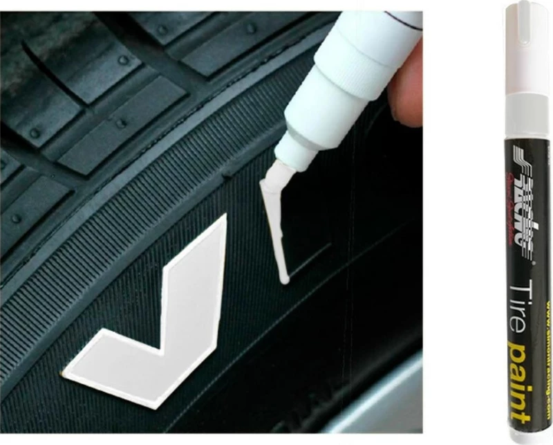 Simoni Racing Μαρκαδόρος Ελαστικών Λευκό STRP/1W