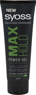 Syoss Max Hold Power Gel 250ml