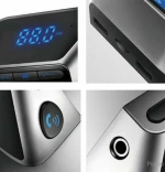 Bluetooth Transmitter Με Φορτιστή Αυτοκινήτου V1 Fm Usb/Sd