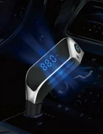 Bluetooth Transmitter Με Φορτιστή Αυτοκινήτου V1 Fm Usb/Sd