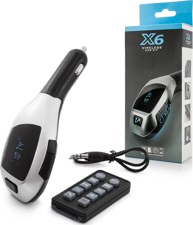 X6 Bluetooth v4.0 FM Transmitter