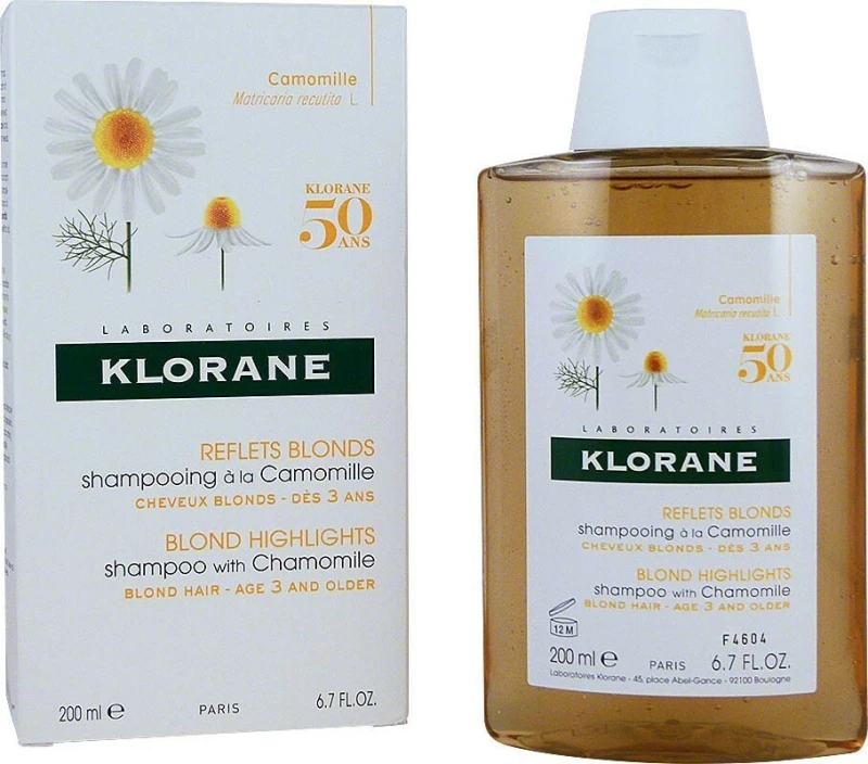 Klorane Chamomile Blond Highlights Shampoo 200ml