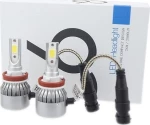 H11 Headlight C6 9-30V 2τμχ