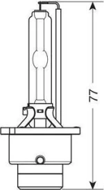 Lampa D2S Ultra White 12V 1τμχ