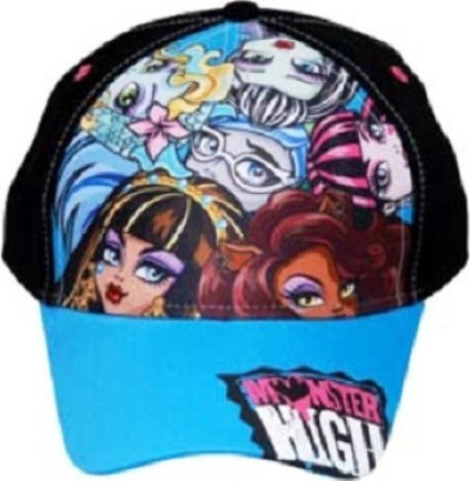 Παιδικο Καπελο Τζοκευ Monster High Μαυρο Με Σιελ (MH3014)