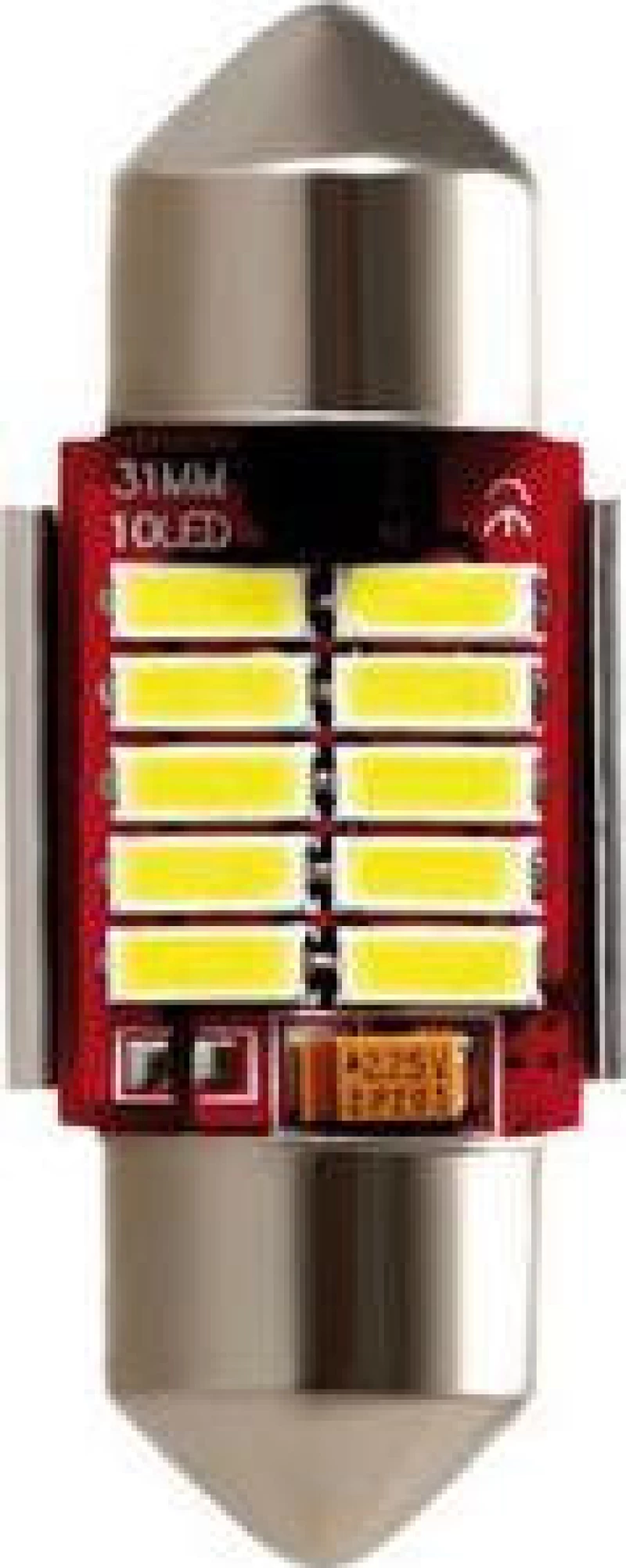 Lampa C5W-C10W Mega-Led Hi-Power 10 White 10V / 30V 1τμχ