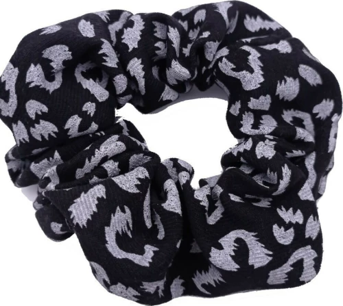 ΛΕΟΠΑΡ SCRUNCHIE ΣΟΥΡΑ ΜΑΛΛΙΩΝ Γκρι ΟΕΜ