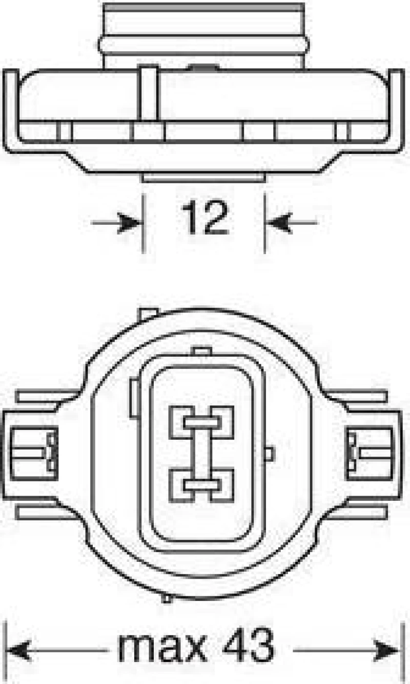 Lampa PSY24W Halogen 12V 1τμχ