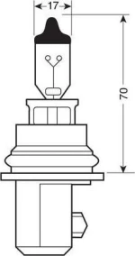 Lampa HB1-9004 Blu-Xe 2τμχ