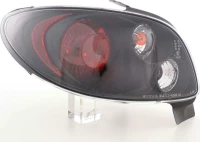 Πισινά Φανάρια Set Για Peugeot 206 98-07 Μαύρα Sonar