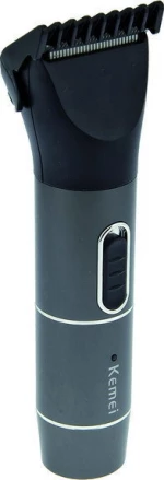 Kemei KM-1668 Επαναφορτιζόμενη Κουρευτική Μηχανή Ρεύματος