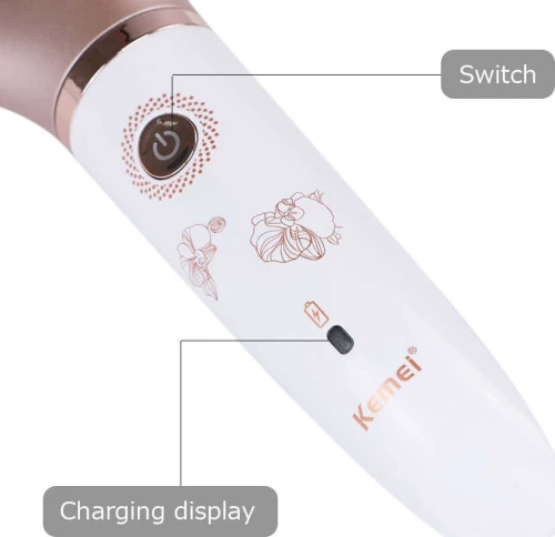 Γυναικεία Ξυριστική Μηχανή 2 Σε 1 Kemei KM-1632