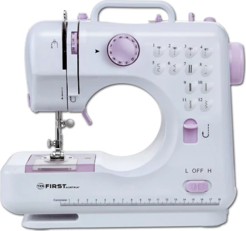 Μίνι Φορητή Ραπτομηχανή First Austria FA-5700-2 με 12 βελονιές και πεντάλ