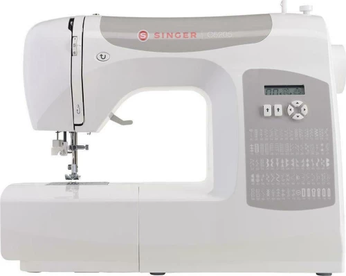 Singer C5205, Sewing Machine, White / Gray (C5205 G)