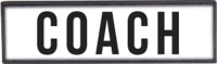 Αυτοκόλλητο Patch "Coach" Amila 95344