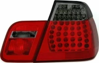Πίσω φανάρια led για BMW E46 sedan (2001-2005) - φιμέ φλάς - σετ 2τμχ.