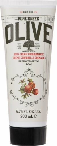 Korres Pure Greek Olive Body Cream Pomegranate 200ml