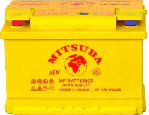 Μπαταρία αυτοκινήτου Mitsuba 12V 74Ah 57419